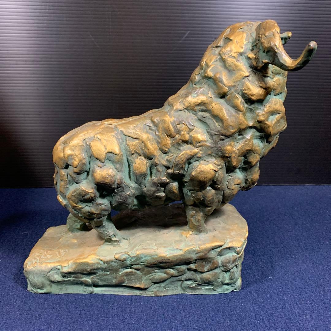 【昭和レトロ】北村西望　『青羊』　置物