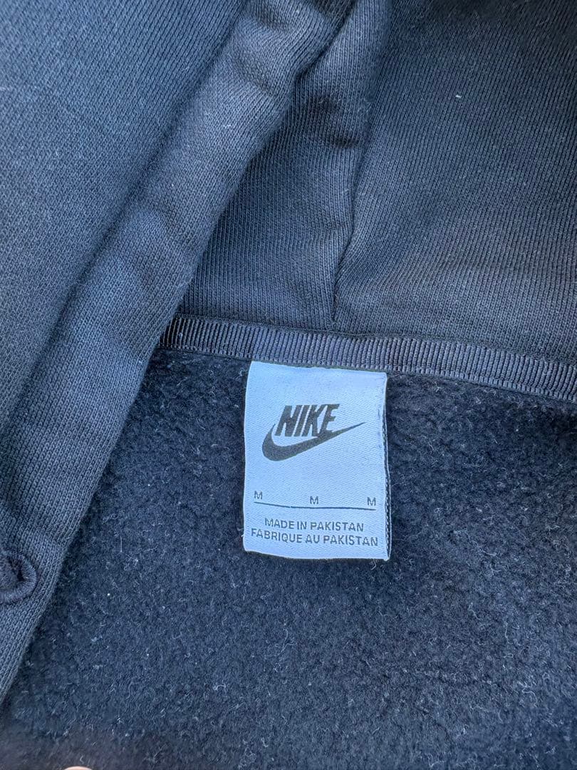 NIKE×ストゥーシー　ジップパーカー　M