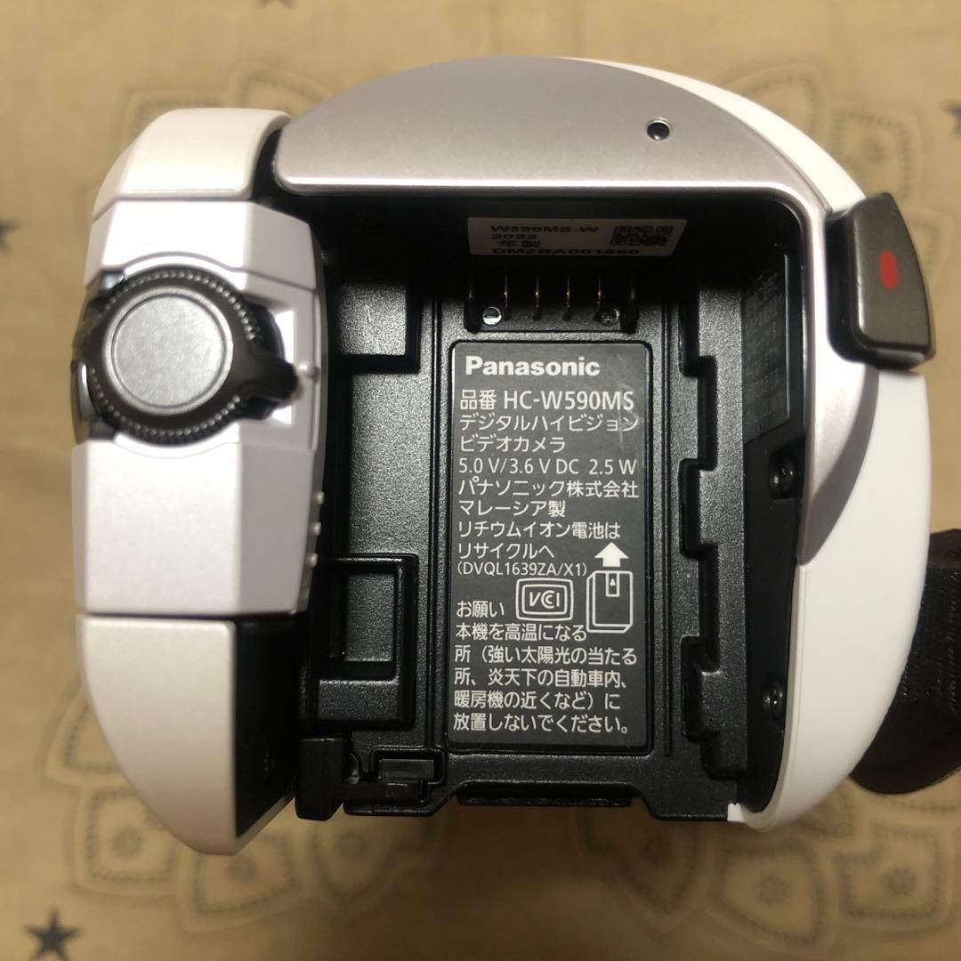 ほぼ新品 Panasonic HC-W590MS Wi-Fi搭載 ビデオカメラ