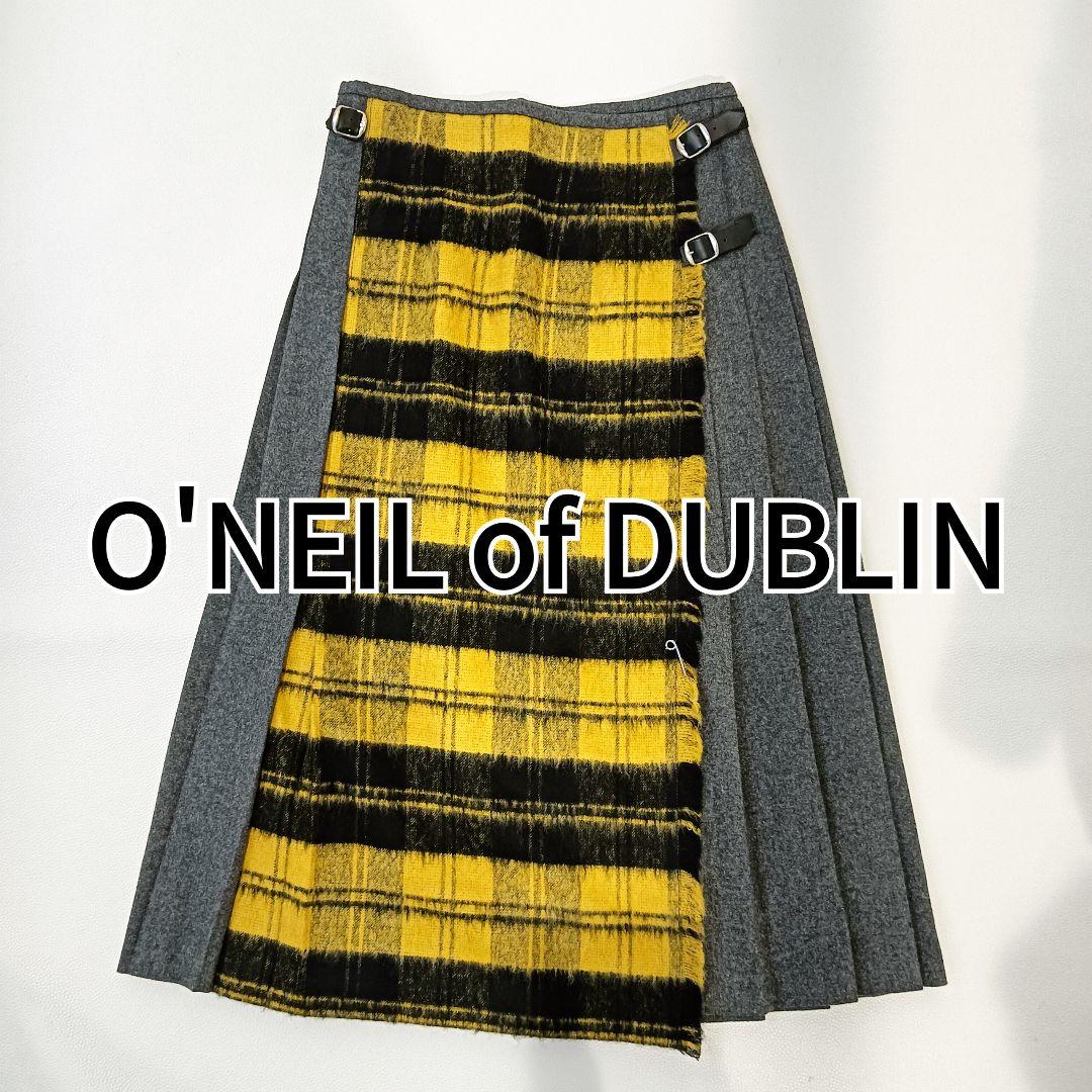 美品✨オニールオブダブリン マルチコンビネーションキルト ラップスカートc