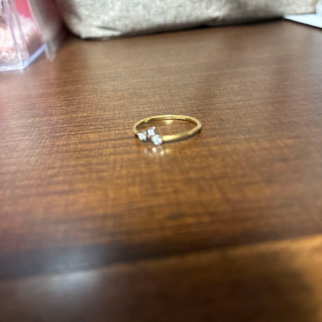 ⭐️GICLATギクラダイヤ3粒シードリング⭐️