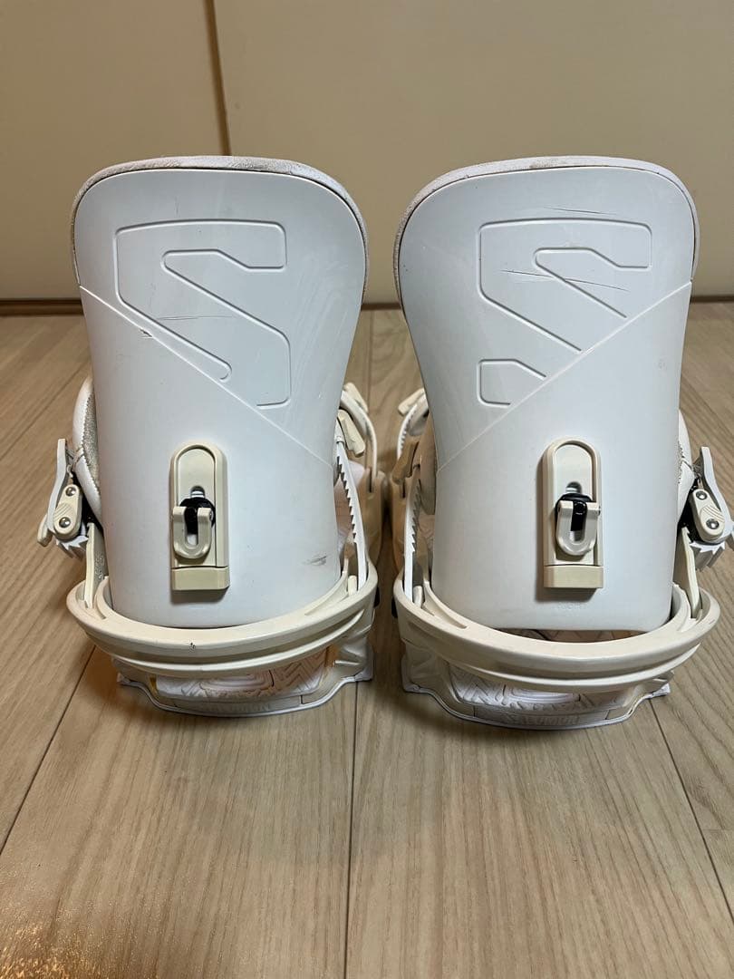 サロモン　トリガー　ビンディング ホワイト Mサイズ