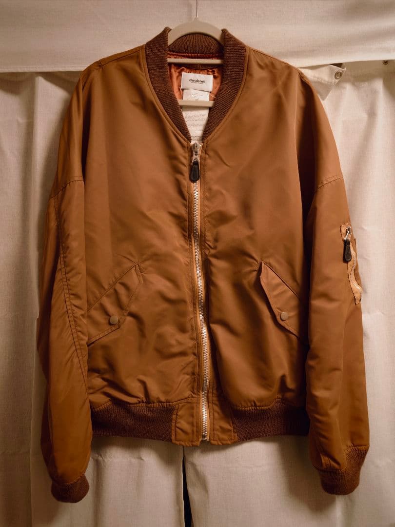 doublet ダブレット VEGETABLE DYED MA-1