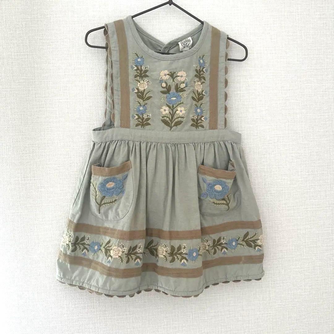 apolina ピナフォア2-3y