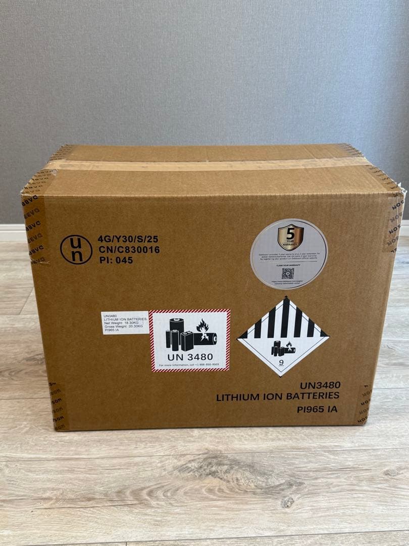 DABBSSON 2000L（2200W、2048Wh）ポータブル電源 未使用品