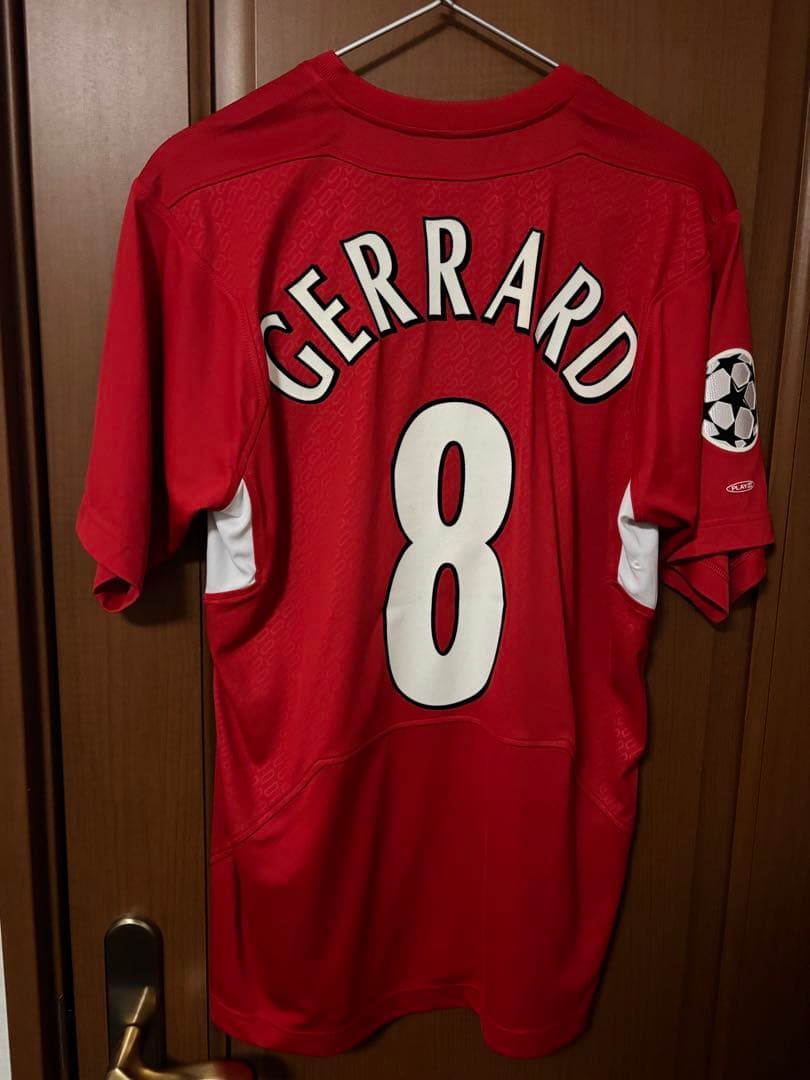 04/05リヴァプール ジェラード 半袖 UEFA CL決勝