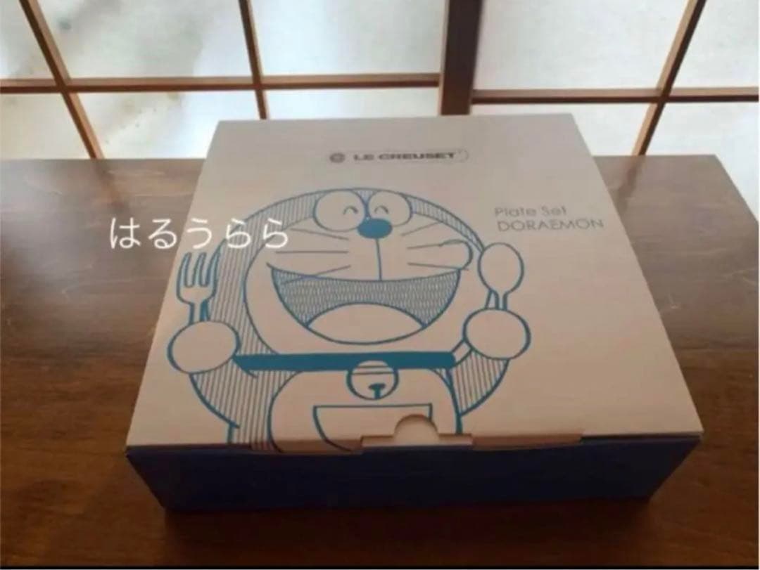 ルクルーゼ　ドラえもん　ルクルーゼ　ワンプレート・セット　ドラえもん