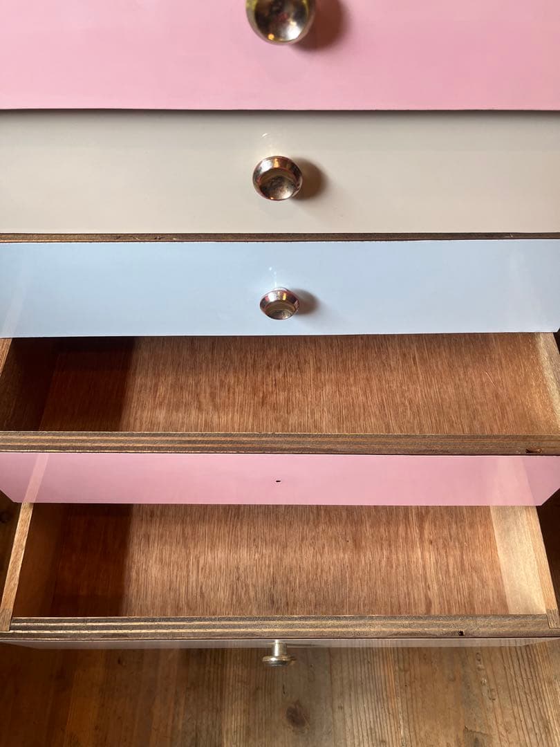 電話台 チェスト 昭和レトロ レトロポップ インテリア 当時物 収納棚