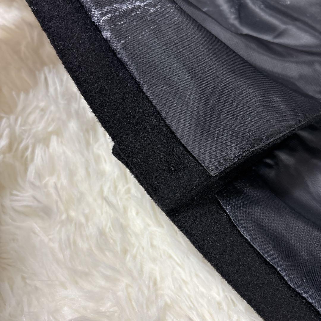 未使用 ROBERT CAVANI カシミヤ100 チェスターコート ブラック