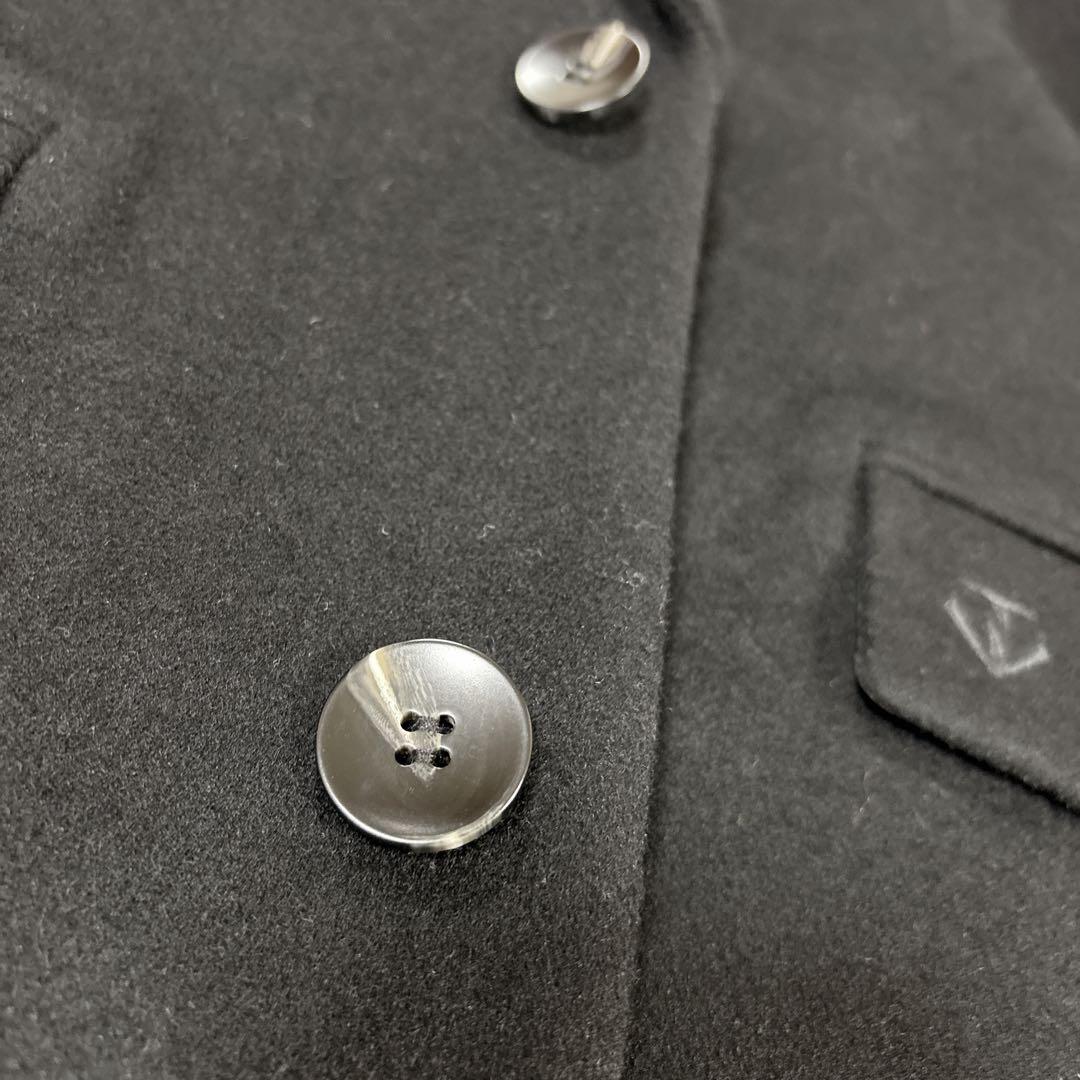 未使用 ROBERT CAVANI カシミヤ100 チェスターコート ブラック