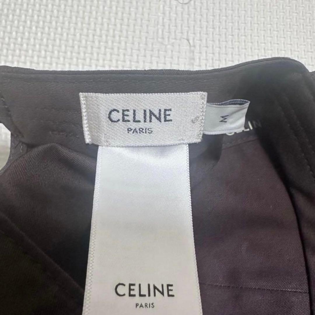 【美品/限定色】CELINE ブラウン ベースボールキャップ