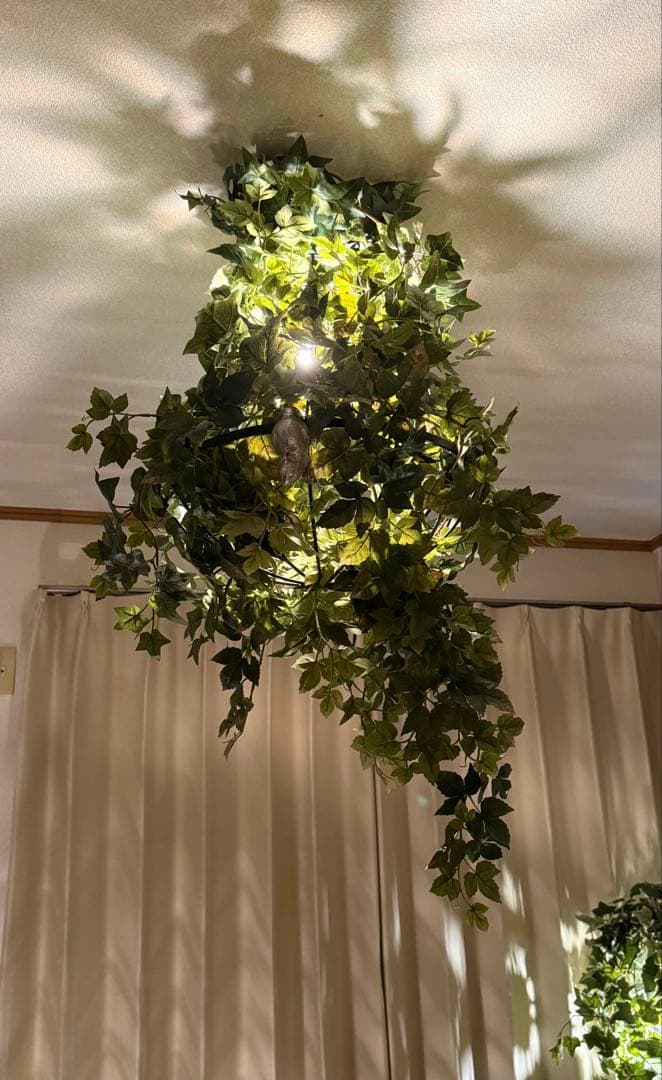 【値引き歓迎】イミテーショングリーン ペンダントランプ 【引き取り限定】