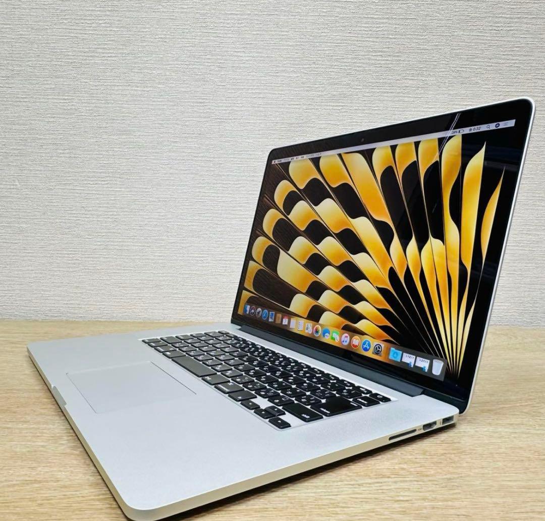 【2024年OS】Macbook Pro メモリ8GB SSD 新品充電器