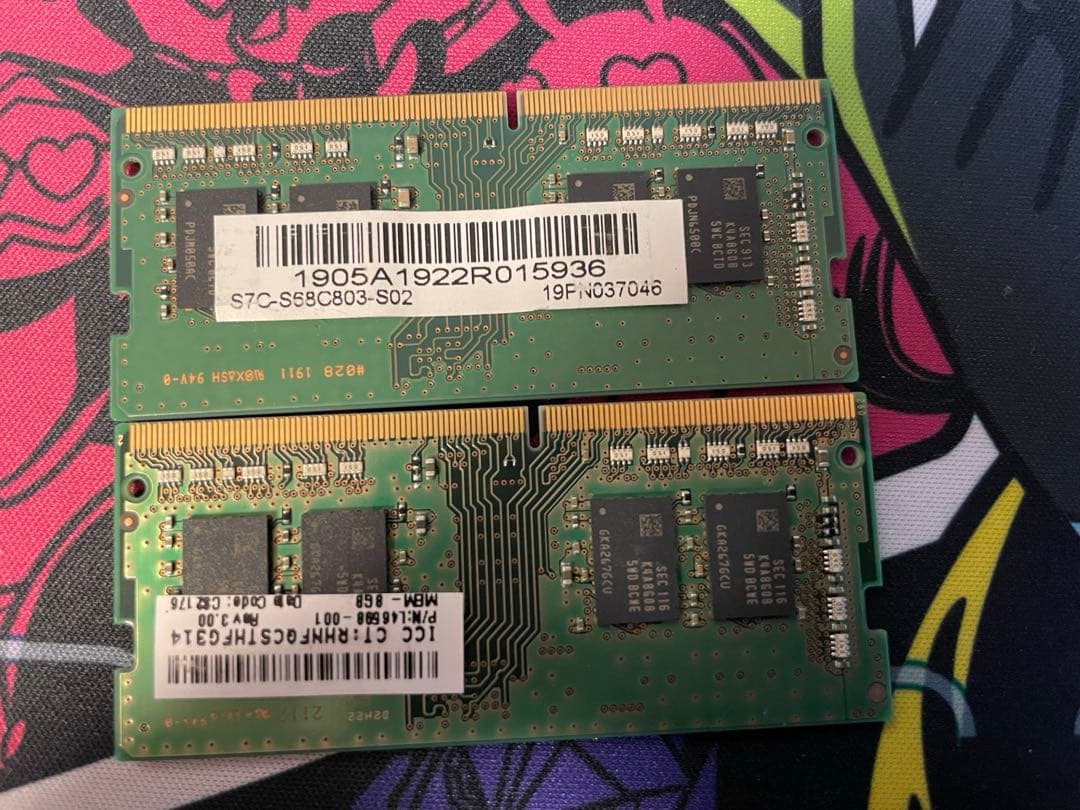 リ*ン様 メモリ　8GB 2セット