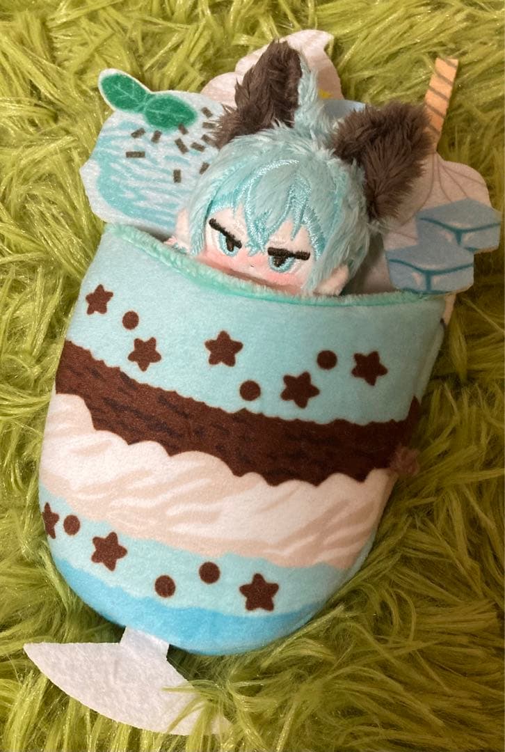 自作ぬいぐるみ・チョコミントの男の子