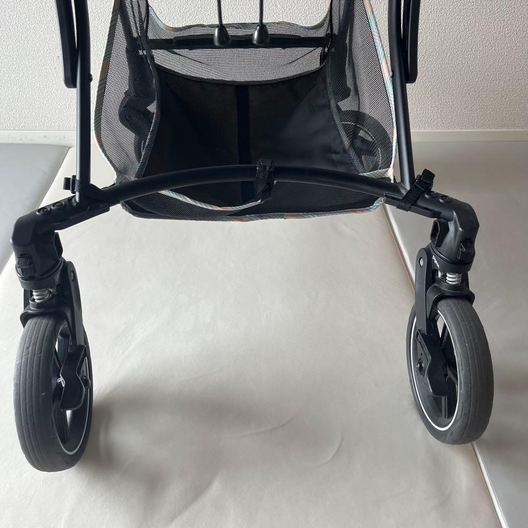 【美品】pigeon ランフィリノン グレー RB1L ベビーカー A型