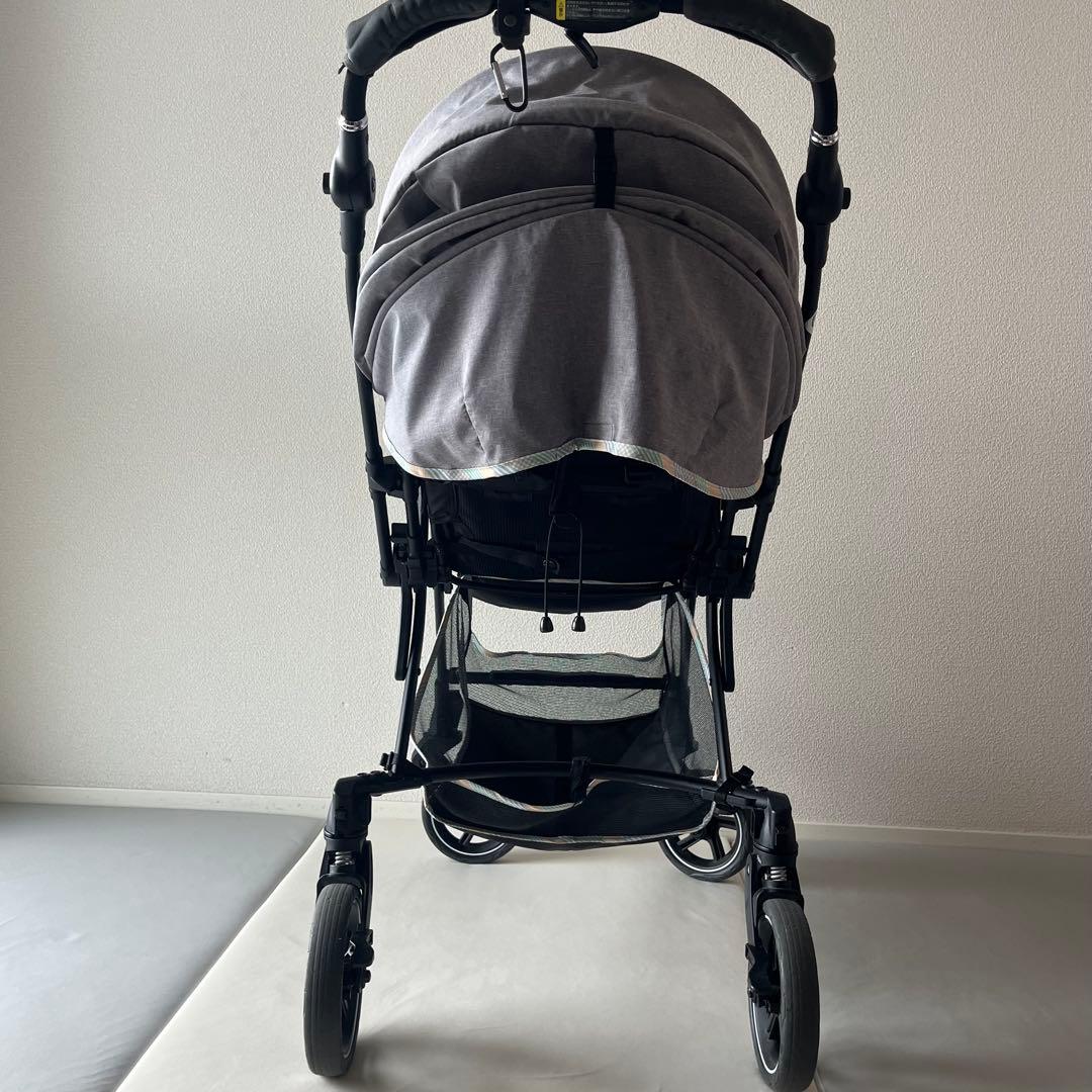 【美品】pigeon ランフィリノン グレー RB1L ベビーカー A型