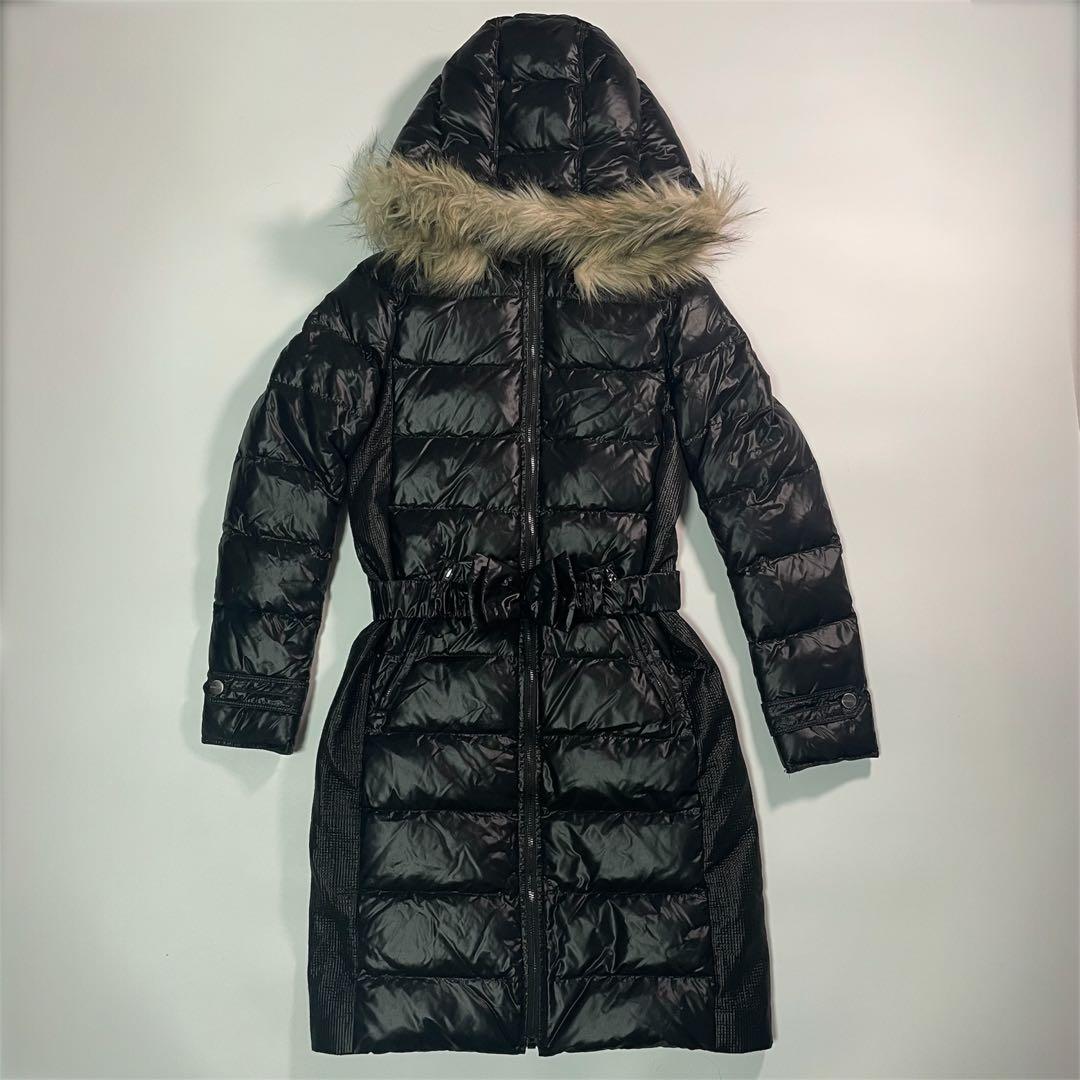 ☆*☆様 Burberry Black Long Quilted Coat Si