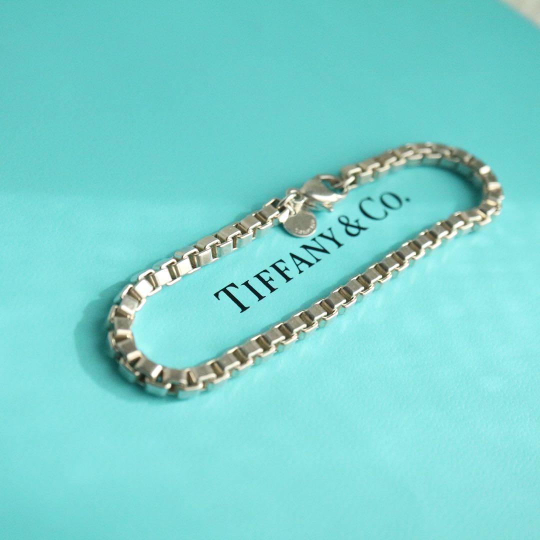 美品✨箱袋付き✨ティファニー ベネチアン リンク ブレスレット