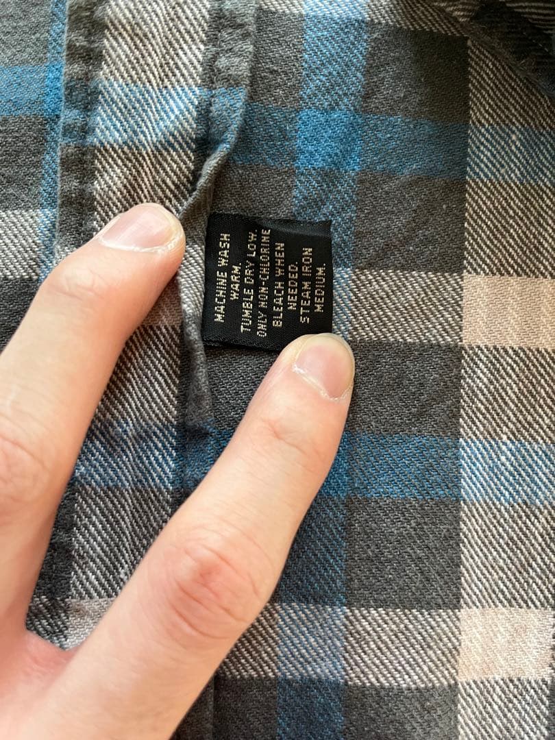 RRL ダブルアールエル 三つ星 フランネルシャツ サイズL