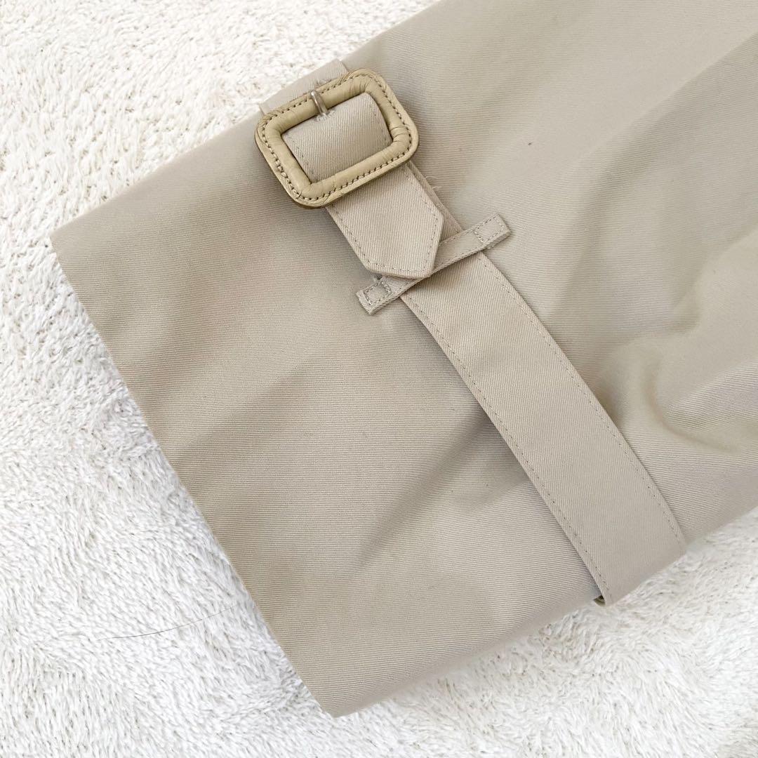 極美品　Burberry トレンチコート　ハニーベージュ　ノバチェック　マキシ丈
