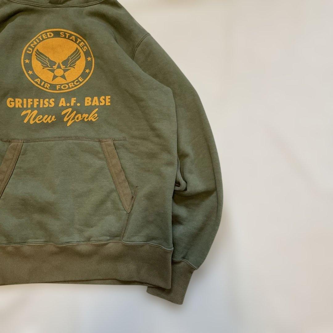 BUZZ RICKSON プルオーバーパーカー　オリーブ　M ネオ　アメカジ