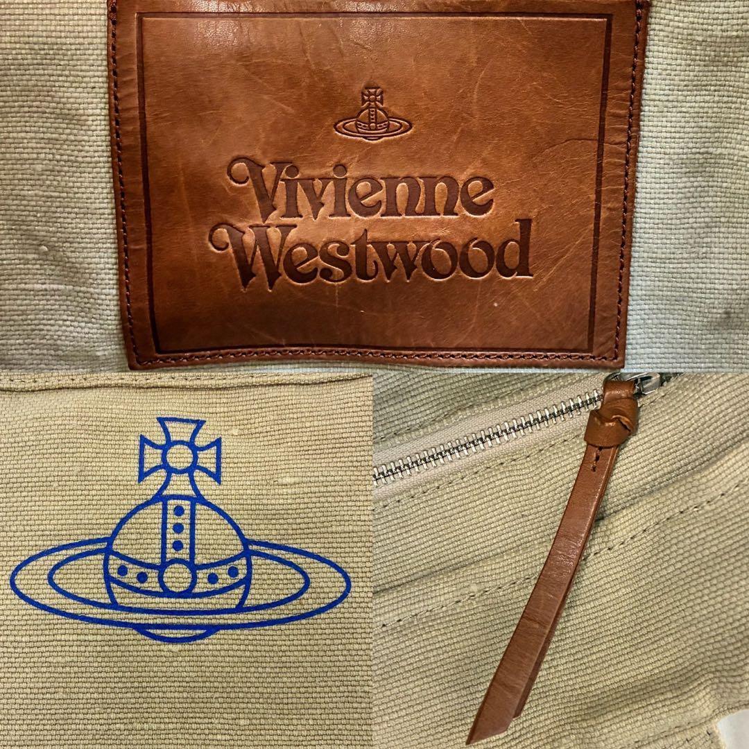 【美品】ヴィヴィアンウエストウッド ハッピーベア トートバッグ キャンバス