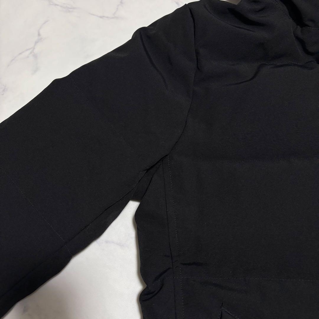 美品 DANTON ダントン タッサーダウンコート ブラック 近年モデル 36