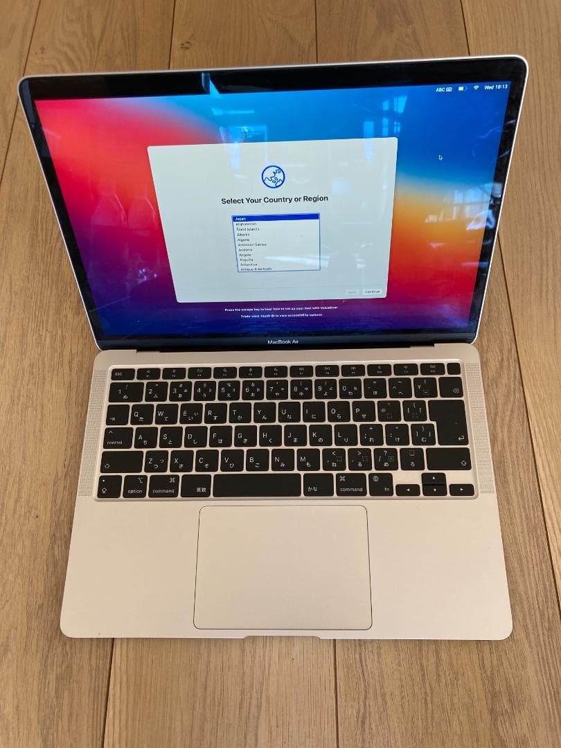 【美品】MacBook Air 2020 13インチ/8GB/512Gシルバー