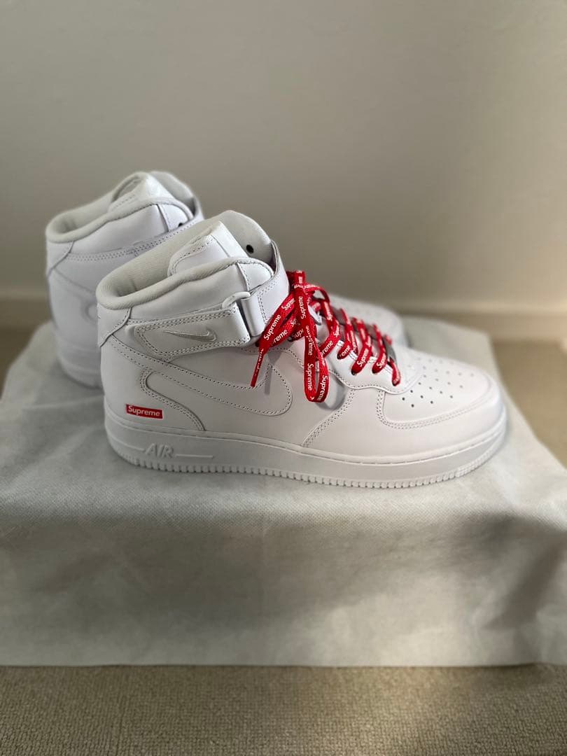 Supreme ×NIKE AIR FORCE 1 MID / 28cm /