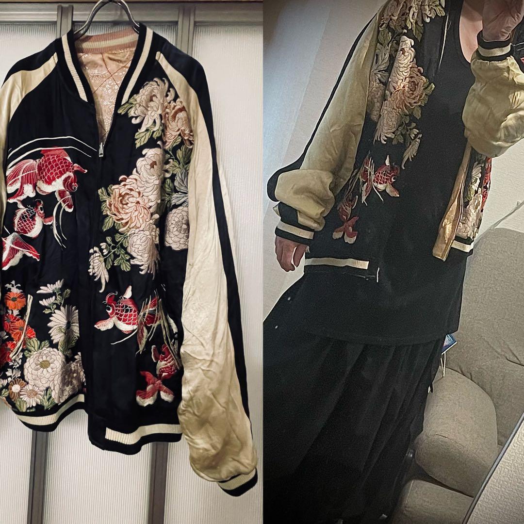 オーバーサイズ ブルゾン スカジャン ♂XL