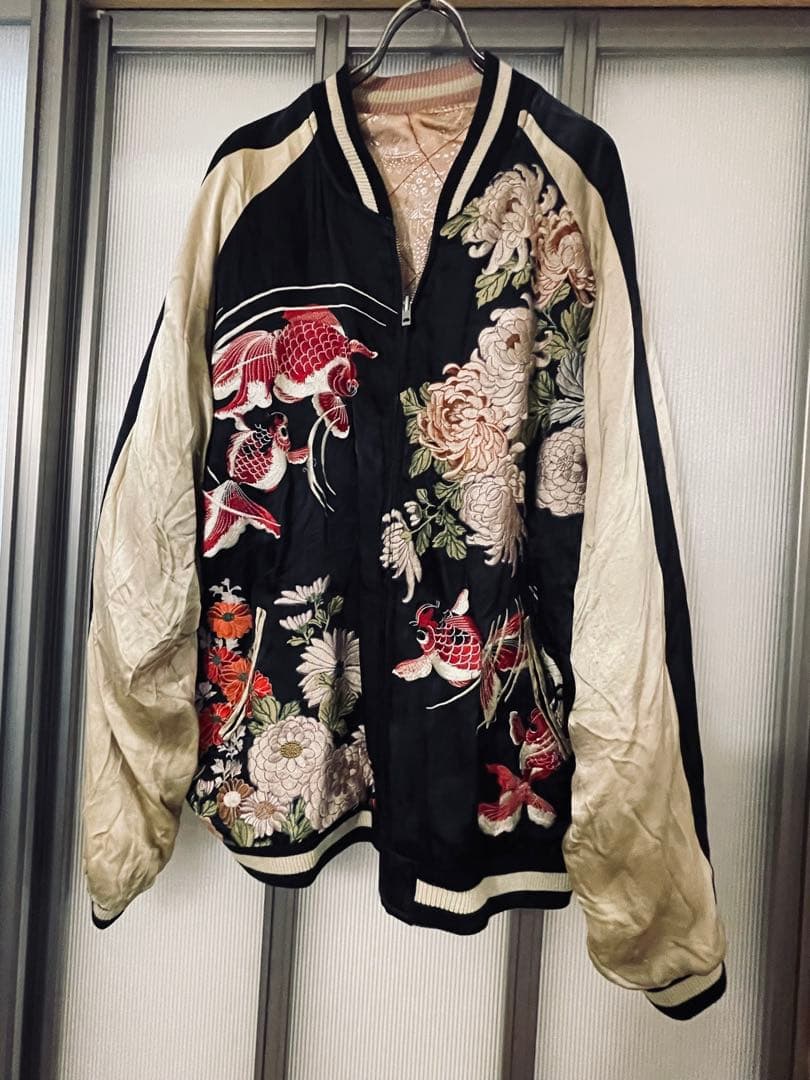 オーバーサイズ ブルゾン スカジャン ♂XL