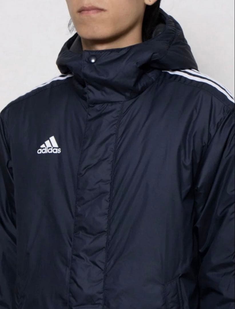 adidas ブラック ベンチコート Mサイズ KSA20