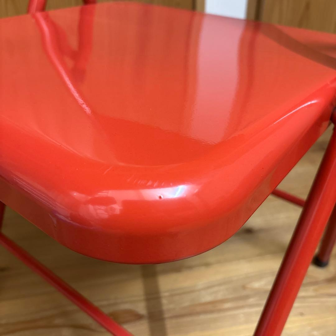 Supreme l Folding Chair パイプ椅子　赤