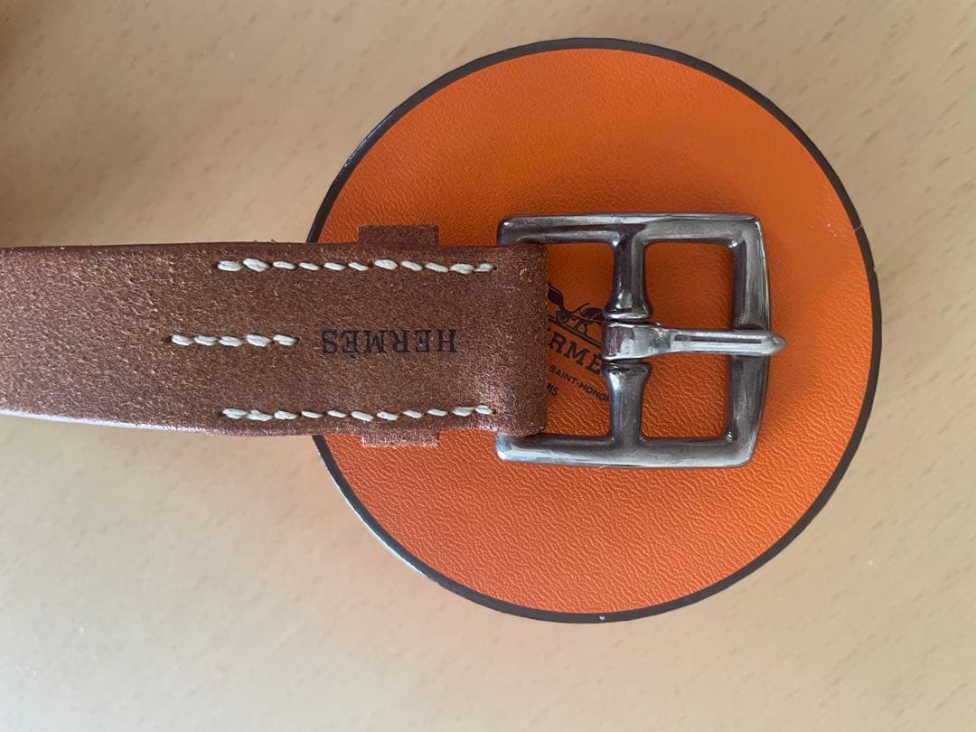 【名作】HERMES エルメス　エトリヴィエール　スエード　ブレスレット　箱付き