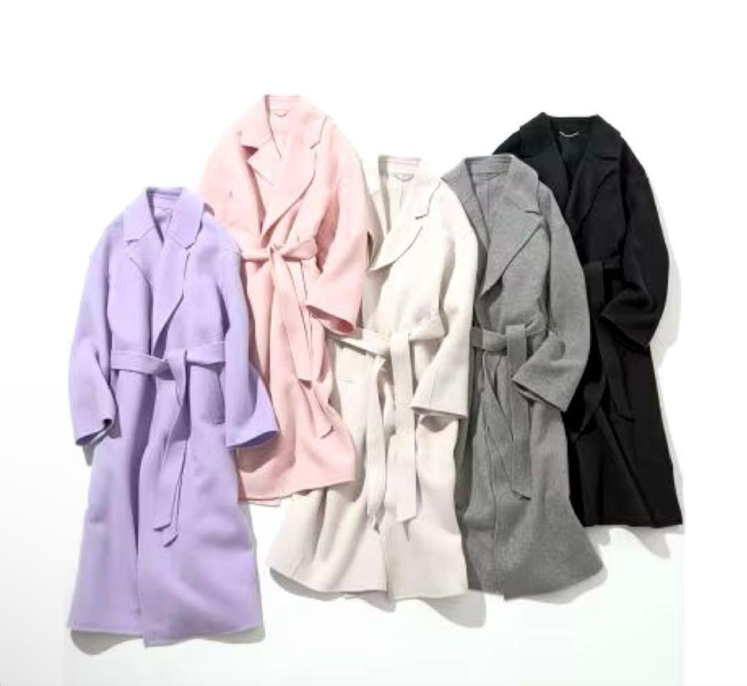 23区 MANTECOリバー ロング コート38 中村アン