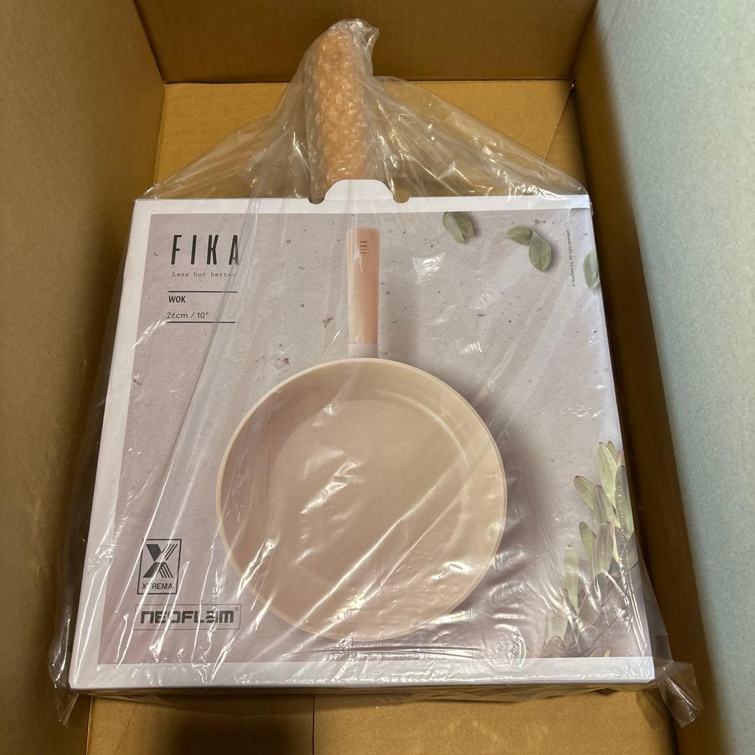 【新品、未開封】FIKAフライパン　26cm ベージュ