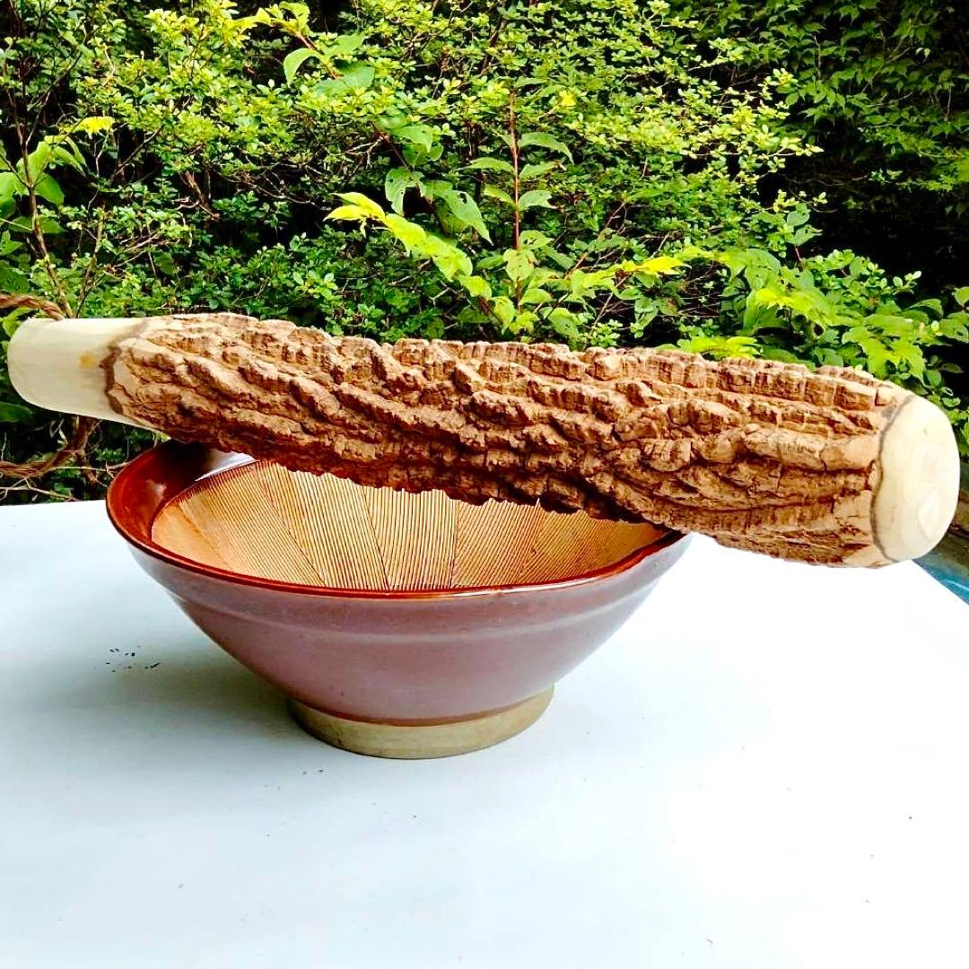 59♦️極上品 特大♦️超極太6.3cm 天然本山椒すりこぎ棒　プロ用　国産山椒の木