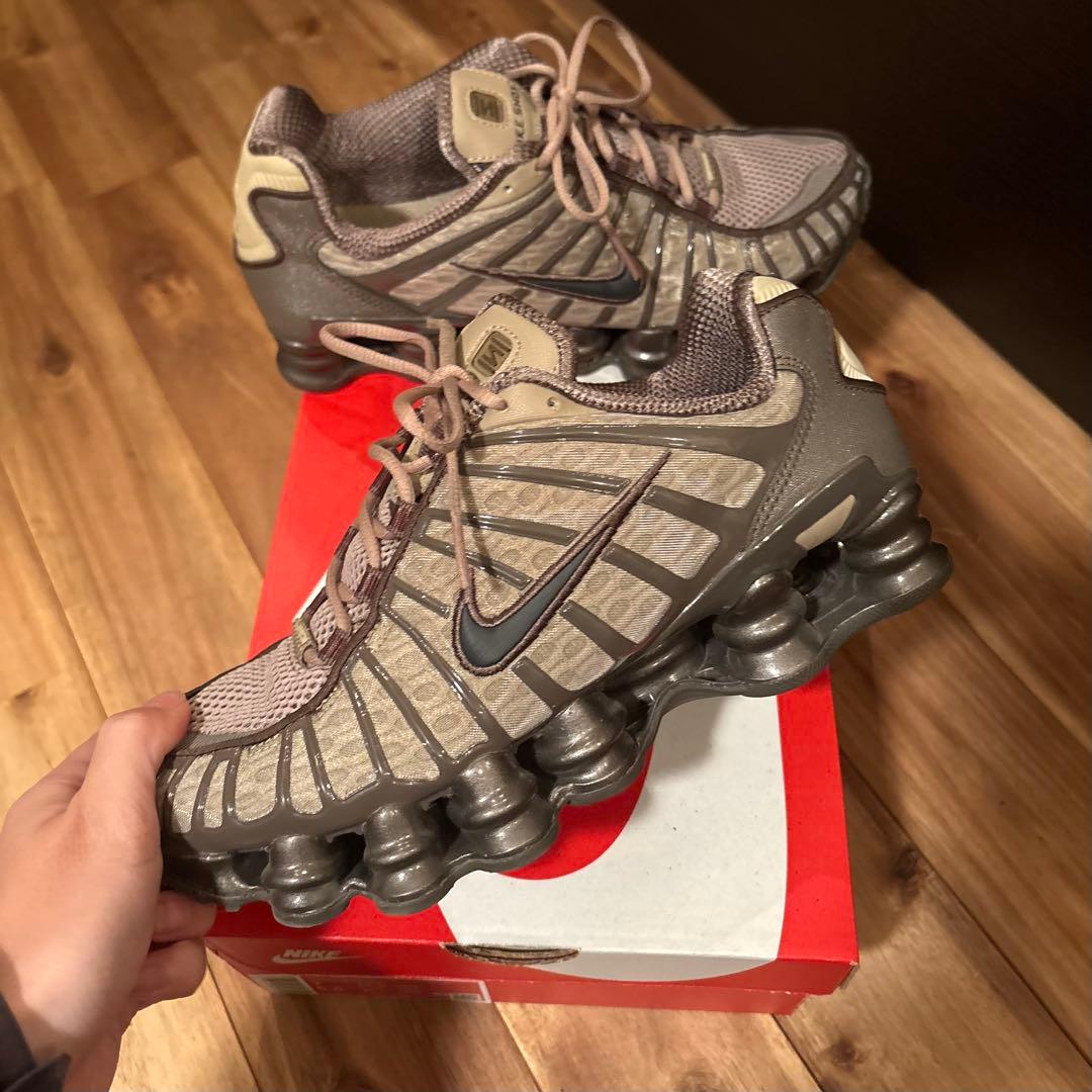 Nike Shox TL / Khaki 24cm カーキ ベージュ スニーカー