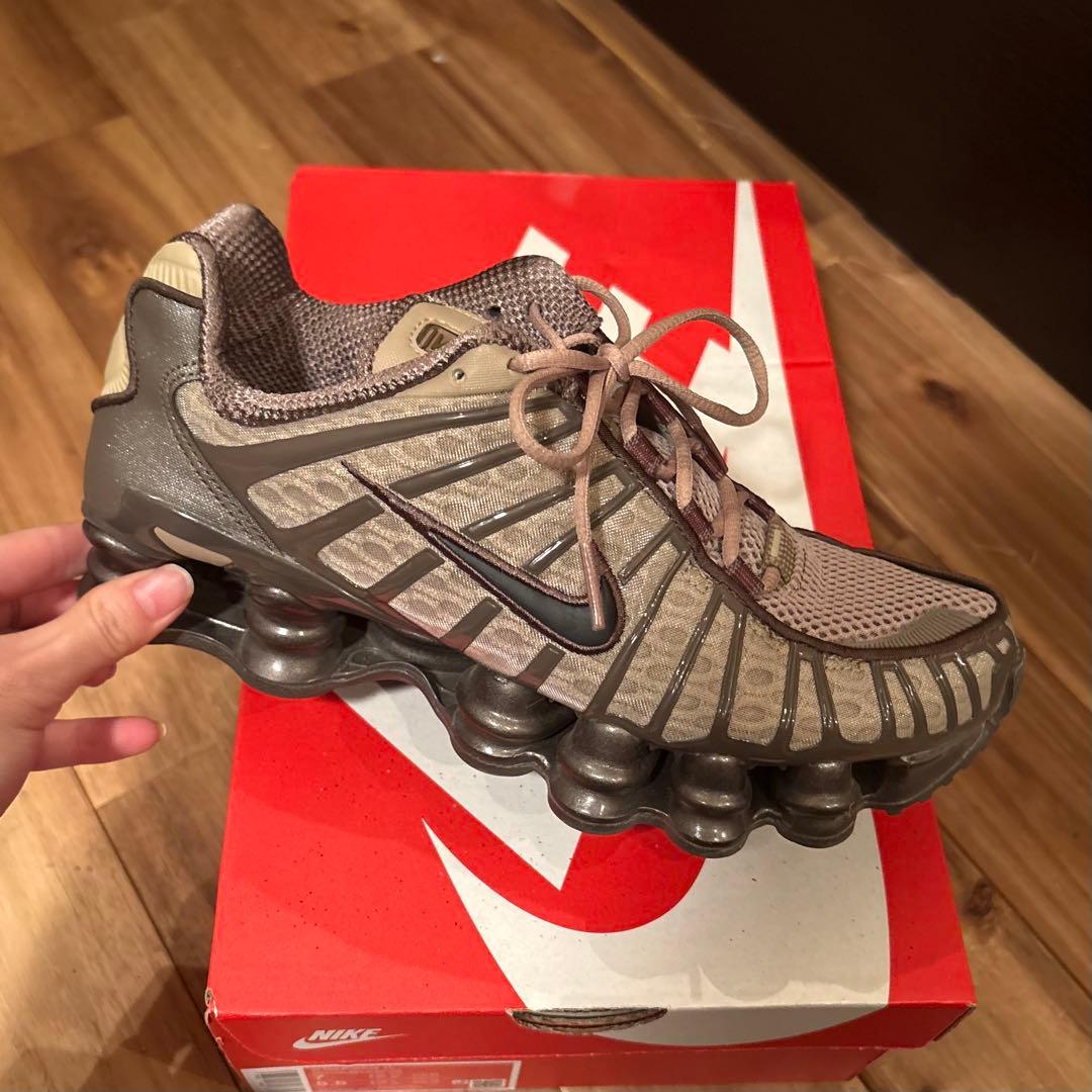 Nike Shox TL / Khaki 24cm カーキ ベージュ スニーカー