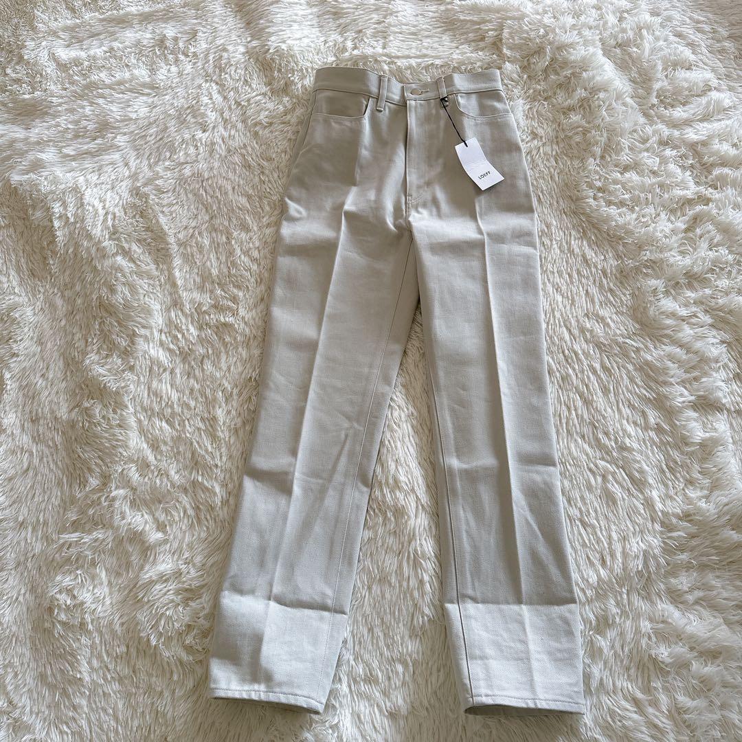 LOEFF ロエフ デニム 13oz パンツ ホワイト サイズ1