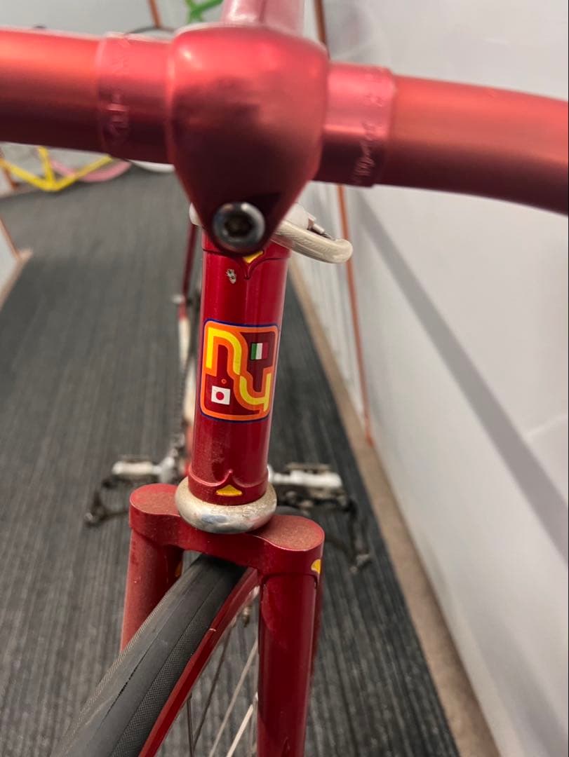 NAGASAWA（ナガサワ）トラックフレーム中野浩一モデル　レーシングレッド塗装