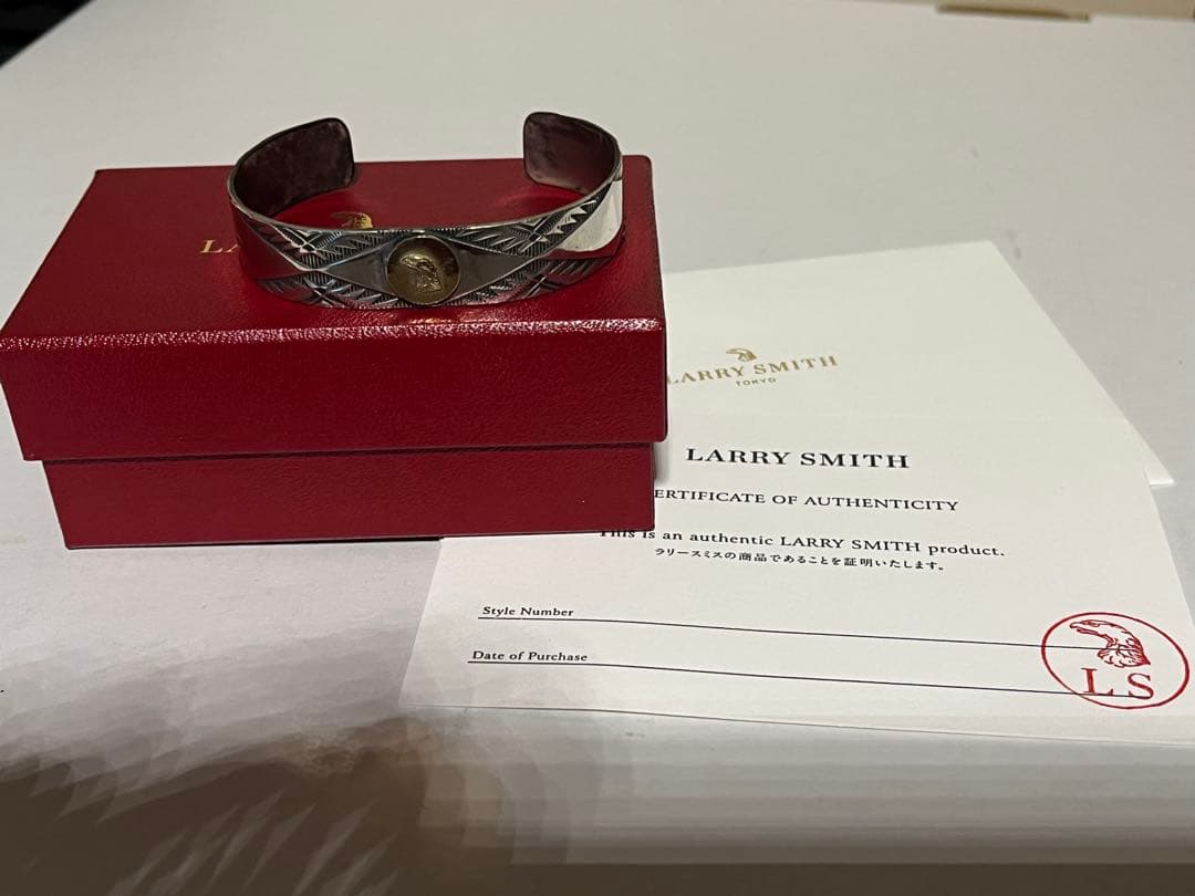 LARRY SMITH シルバーバングル ブレス