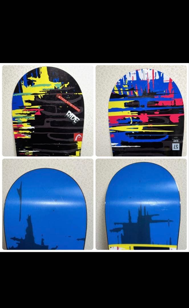 最高峰‼️【美品】HEAD／メンズ スノーボードセット ビンディング付／157