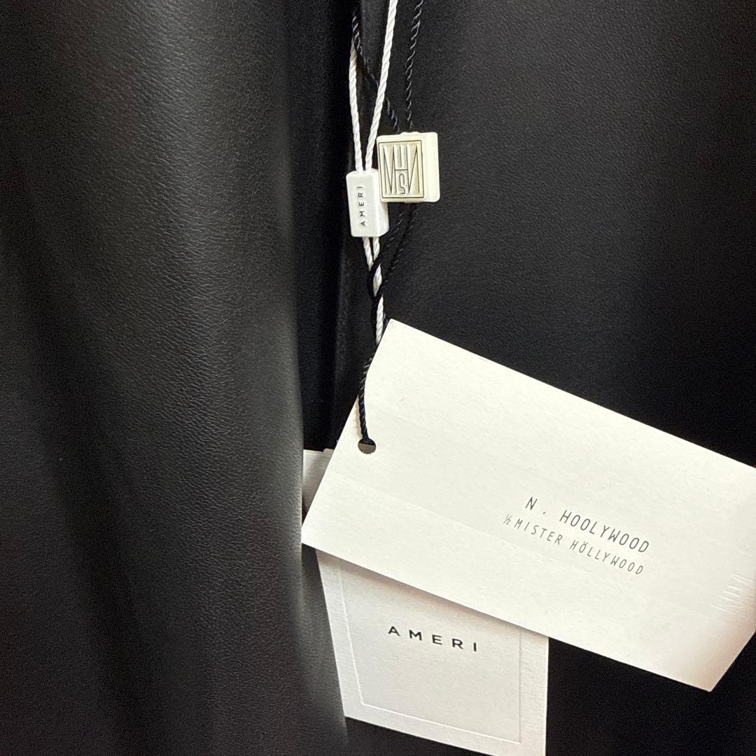 n*w様 Ameri Vintage FAKE LEATHER SHIRT JA