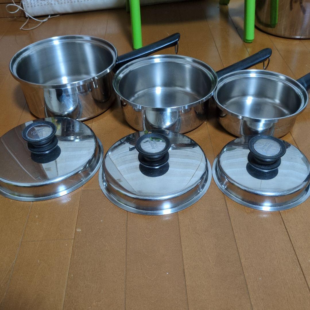 Amway　アムウェイ　クイーンクック　ソースパン　フライパン　セット