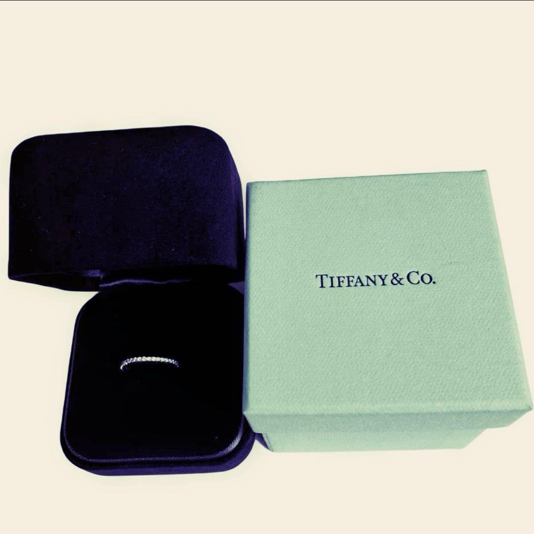 M*a様 TIFFANY ティファニー リング メトロ フルエタニティK18WG