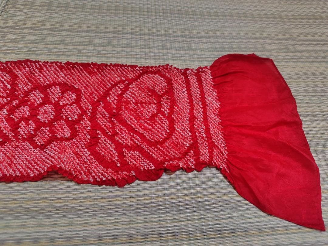 【ひらめ】着物、つくり帯、しごき3点