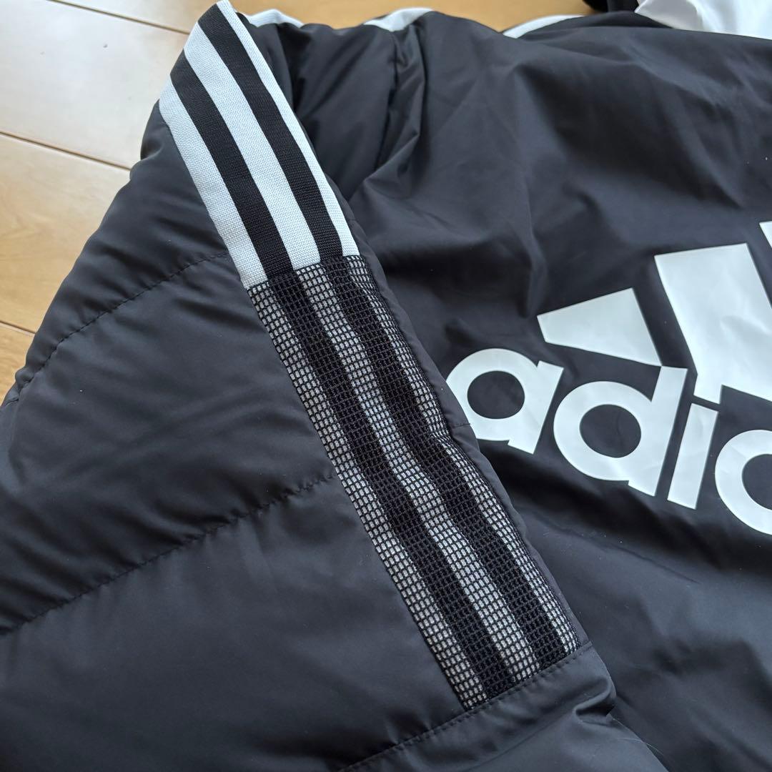 【未使用】 アディダス ダウン ベンチコート Tiro 21 黒 M サッカー
