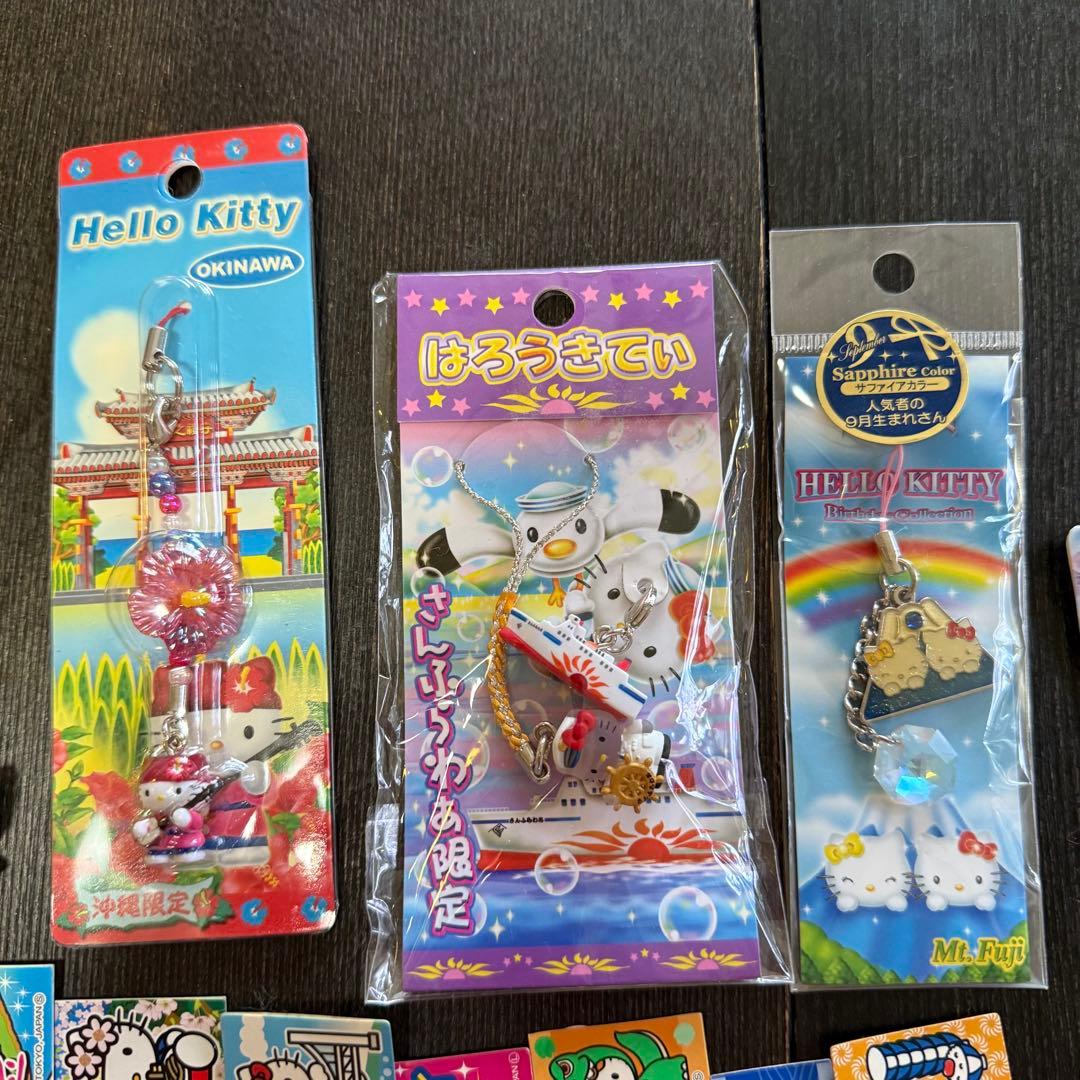新品未開封ご当地ハローキティストラップキーホルダー32本セット⭐︎限定レア
